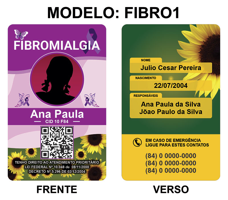 Crachá Fibromialgia